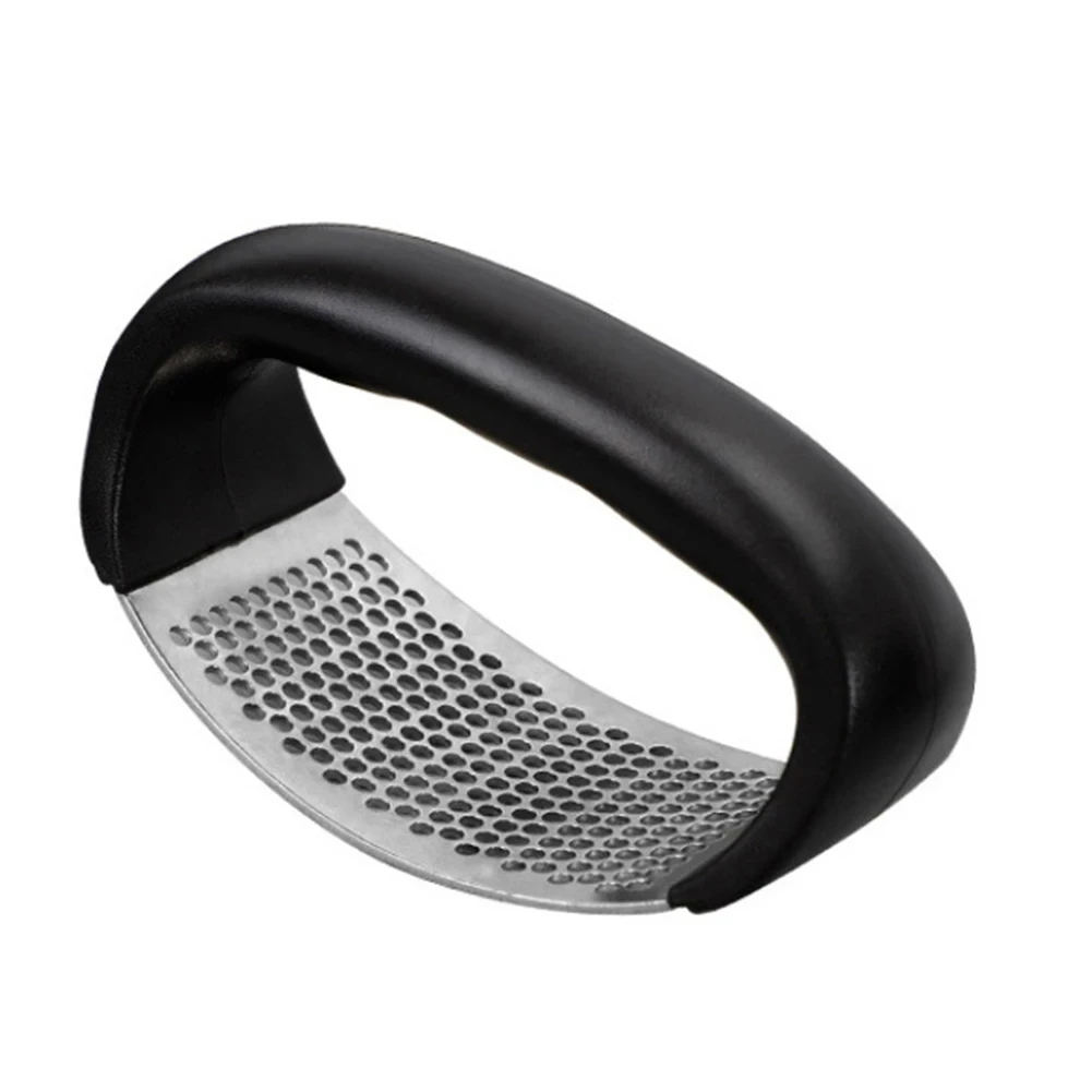 كسارة الثوم اليدوية المصنوعة من الفولاذ المقاوم للصدأ 