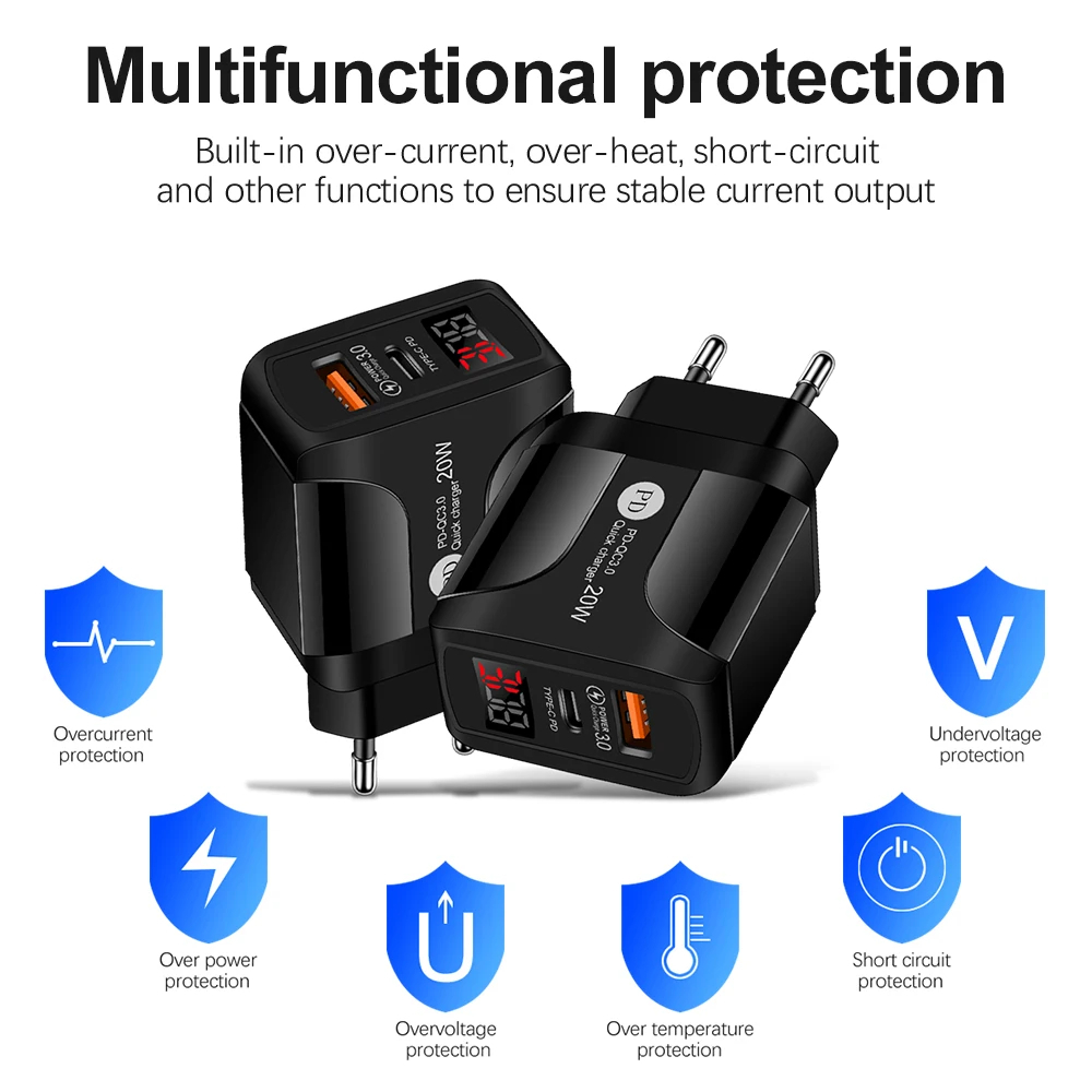 شاحن FLOVEME السريع 20 واط