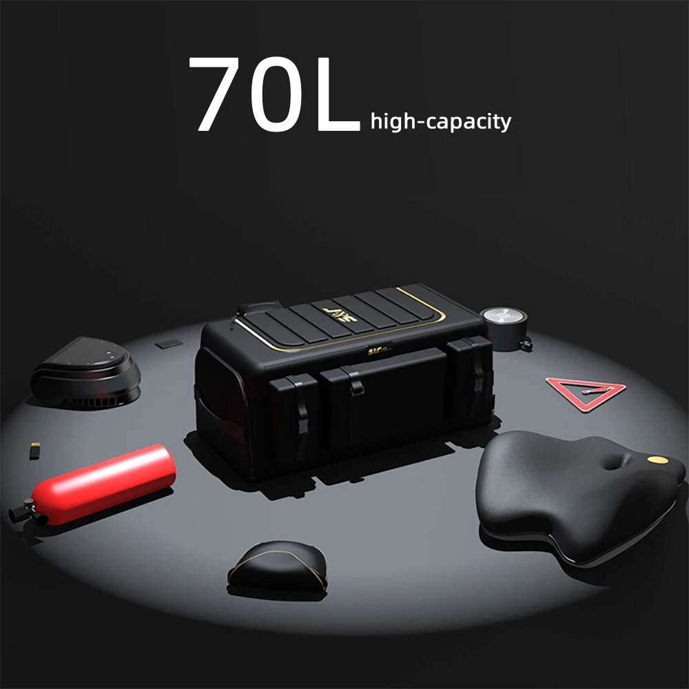 صندوق منظم السيارة بسعة كبيرة